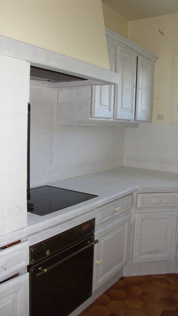 Repeindre une cuisine complète près de Ymare 76