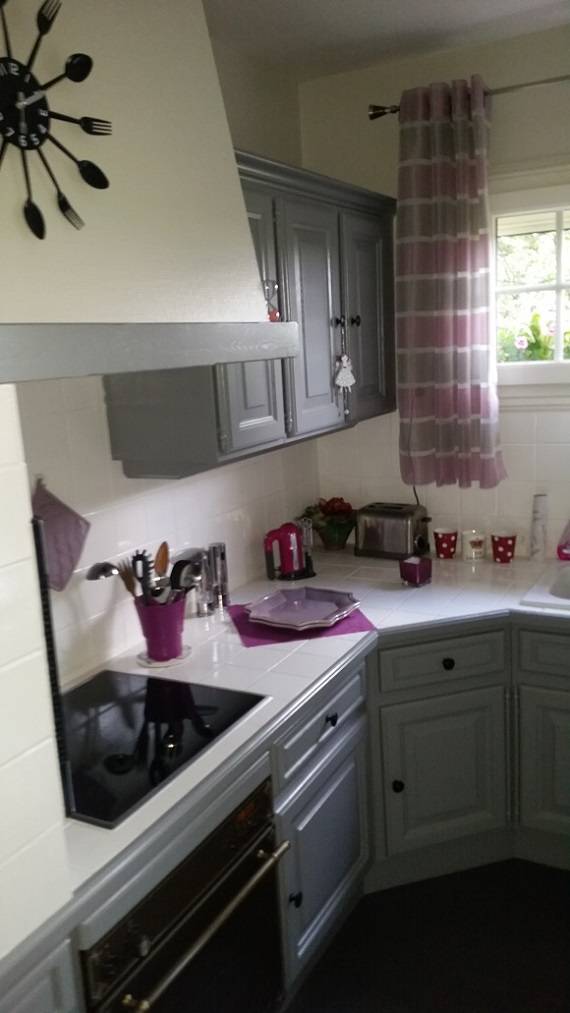 Repeindre une cuisine complète près de Ymare 76