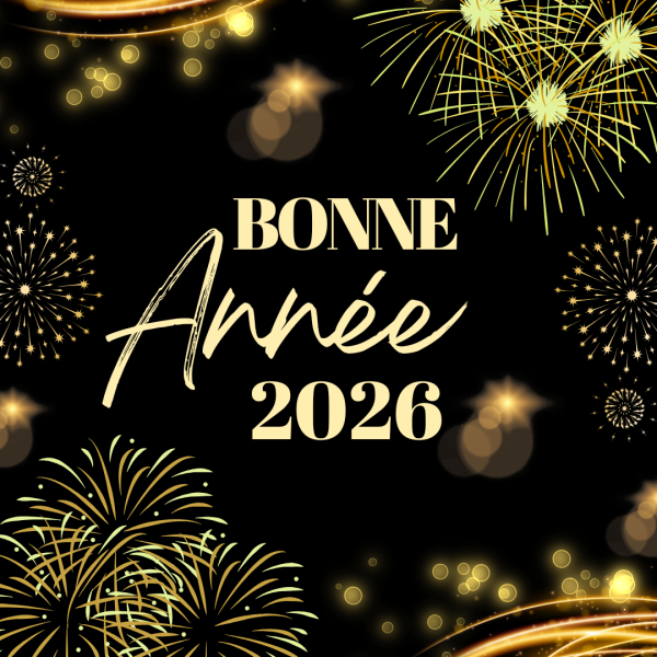 ✨ Bonne année 2026 ! ✨